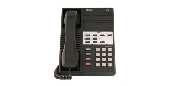AT&T/Avaya/Lucent  MLS-6 Black phone