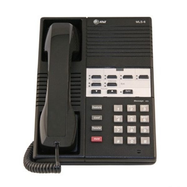 AT&T/Avaya/Lucent MLS-6 Black phone