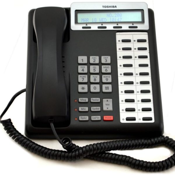 Toshiba - DKT3220SD Telephone  (20 Button Digital Display/Speaker)