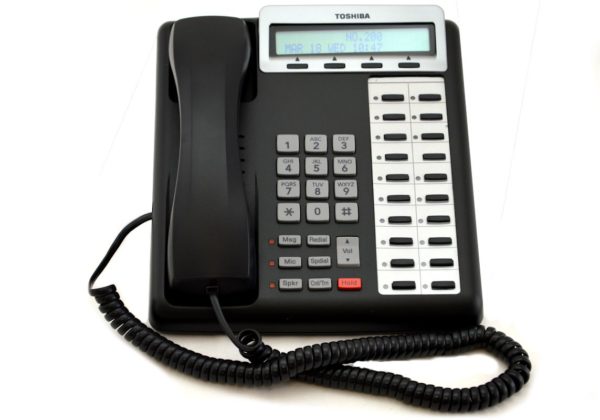 Toshiba - DKT3220SD Telephone  (20 Button Digital Display/Speaker)