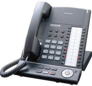 Panasonic - KXT7625 24 Button Speakerphone (Black)