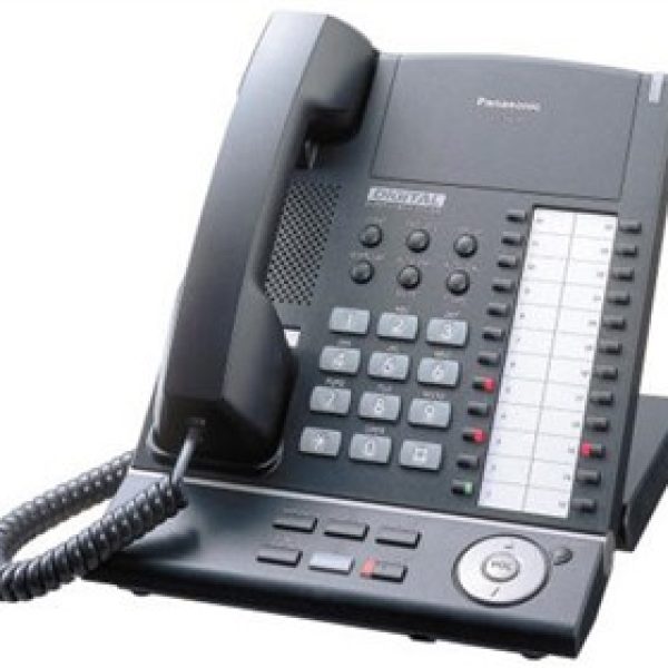 Panasonic - KXT7625 24 Button Speakerphone (Black)