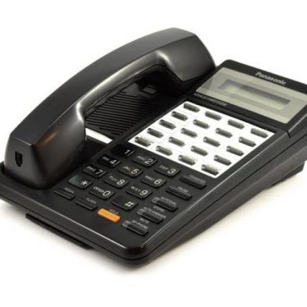 Panasonic - KX-T7030B Black Display Speakerphone