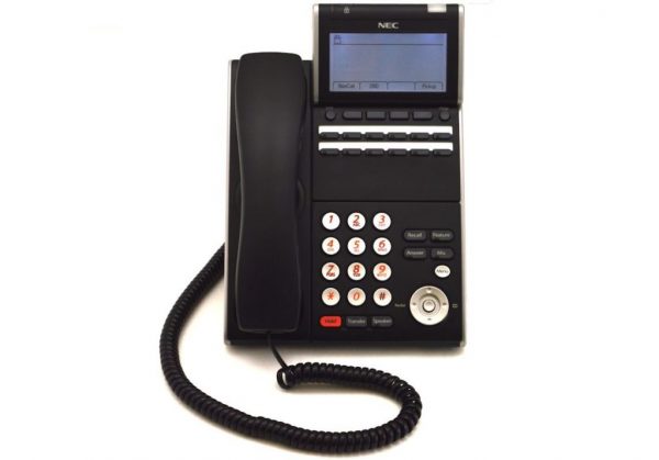 NEC ITL 12D-1(Black) IP Display Phone | DT730 (690002)
