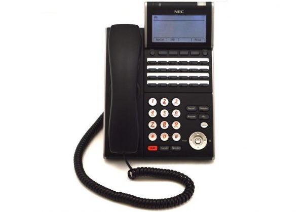 NEC ITL 24D-1(Black) IP Display Phone | DT730 (690004)
