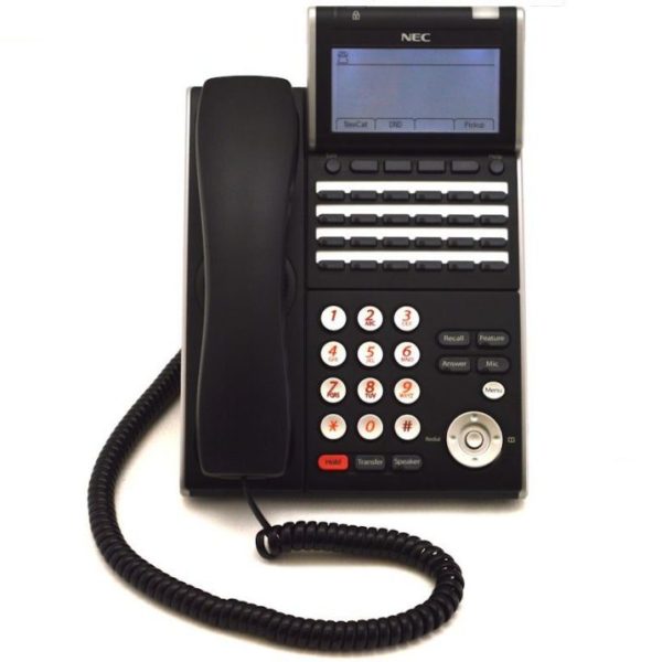 NEC ITL 24D-1(Black) IP Display Phone | DT730 (690004)