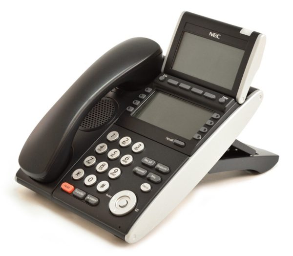NEC (680010) 8 Btn. Digital Desi-less Display phone (BK)