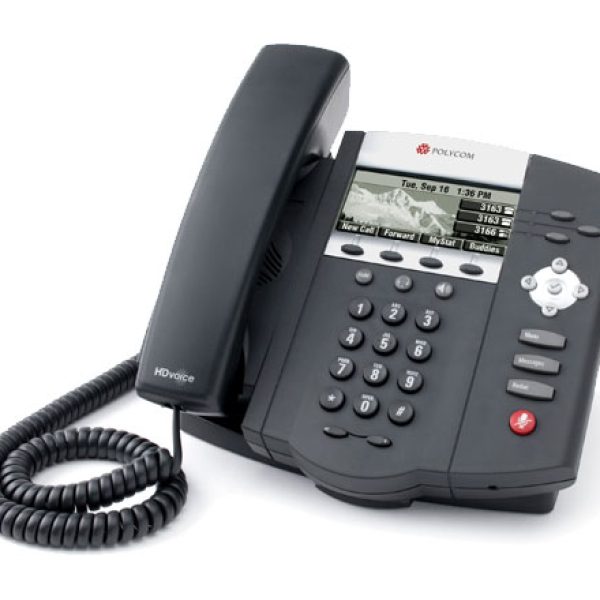 Polycom - SoundPoint IP 450 PoE Display Phone (220112450001)