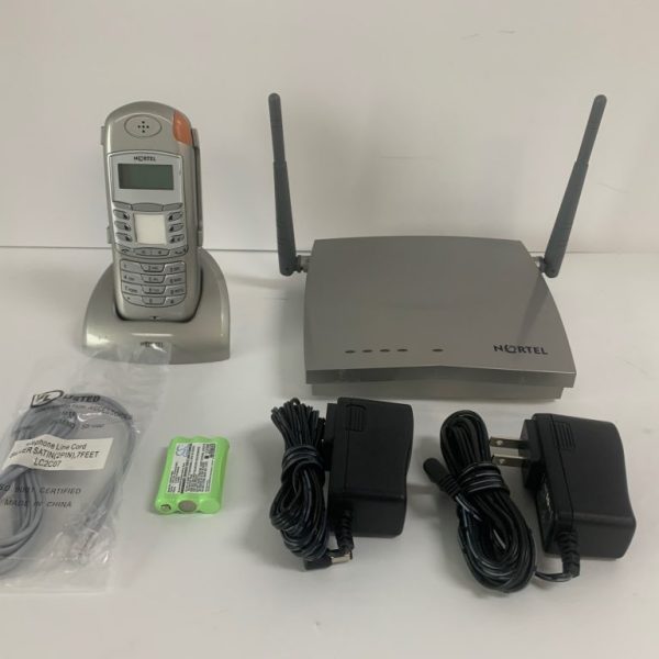 Nortel - T7406e Cordless Handset with Base Unit (NT8B45AA)