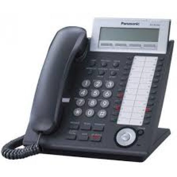 Panasonic - KX-NT343-B 24 Button Black IP Display phone