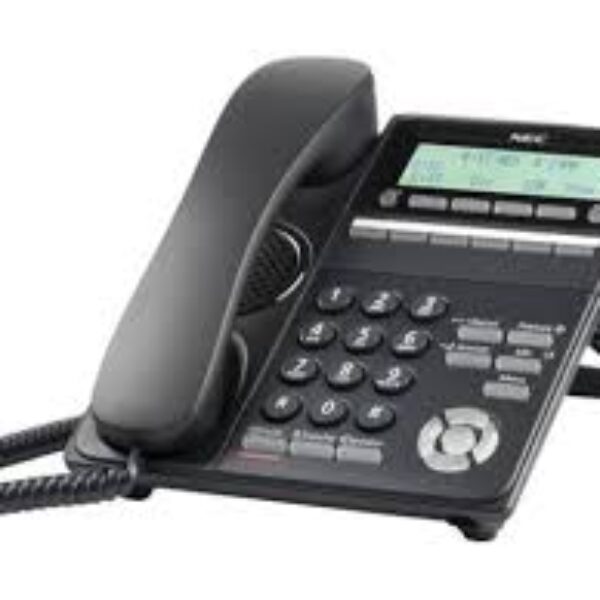 NEC ITK-6D-1 (BK) - 6 Btn. Black IP Phone (BE118958)